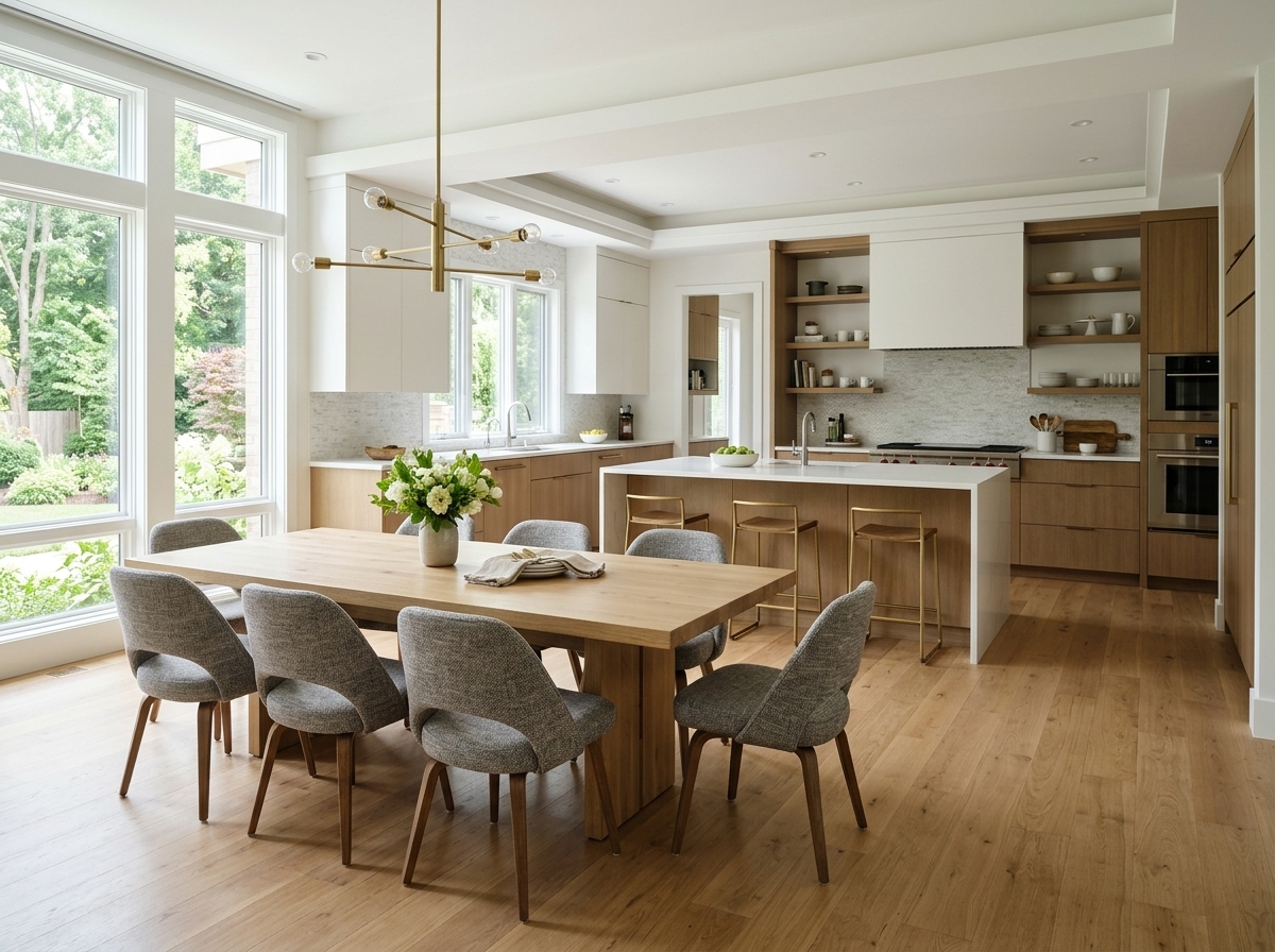 Open-concept kitchen remodel in Detroit, MI